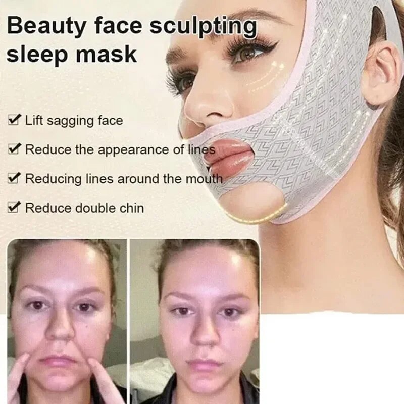 Chin Up Mask,Elevate Your Facial Contour with Ease