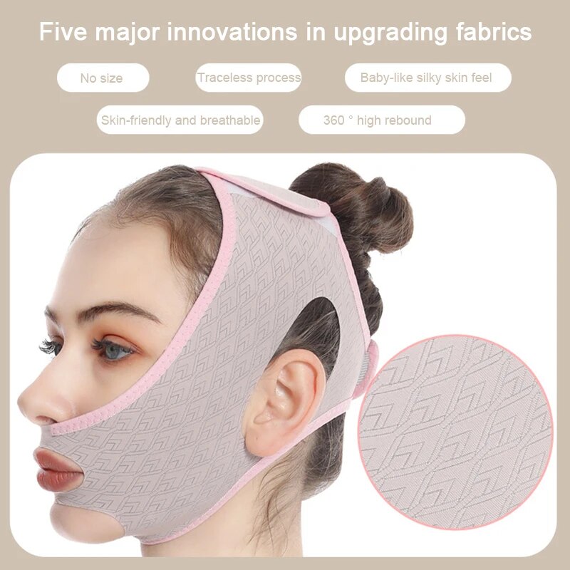 Chin Up Mask,Elevate Your Facial Contour with Ease
